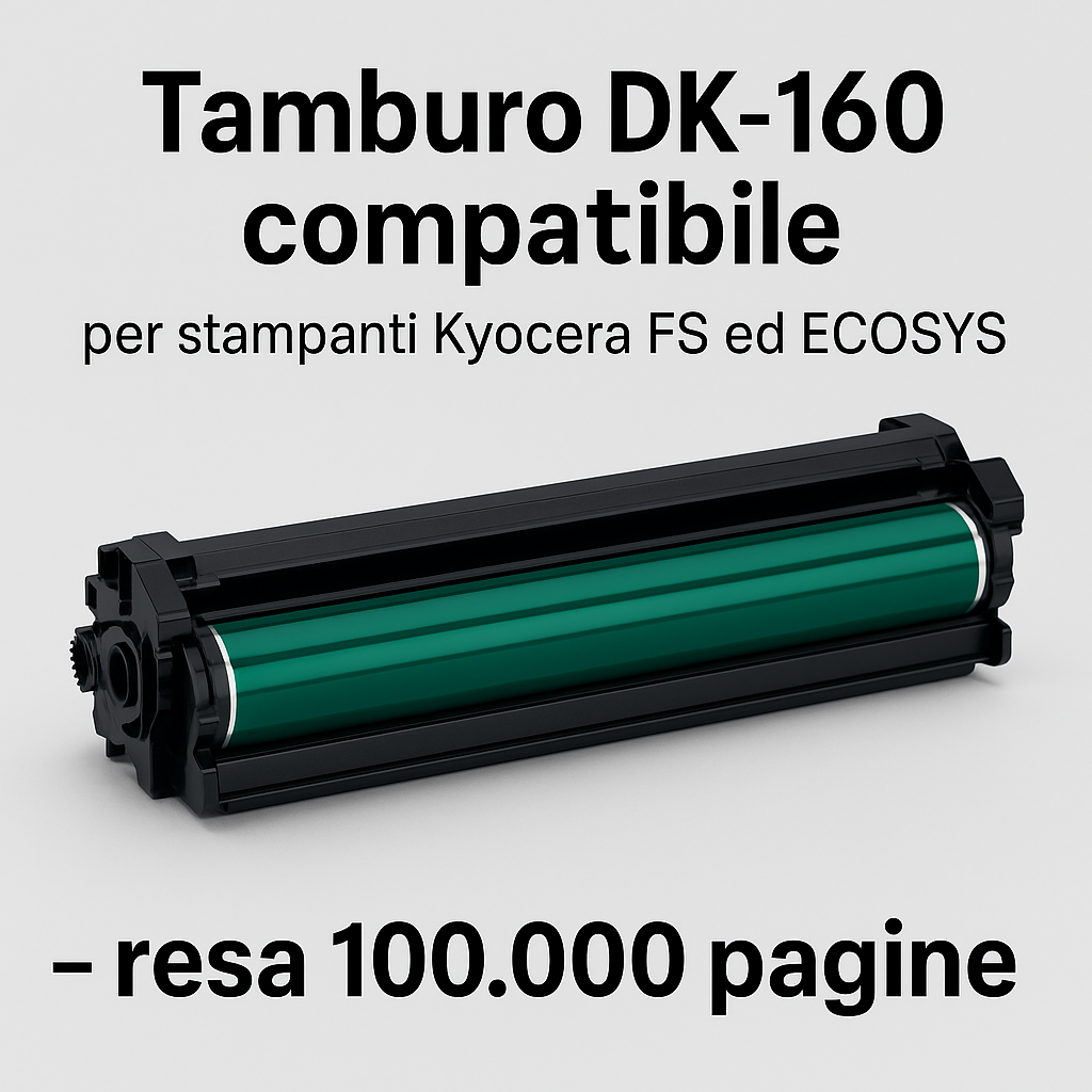 Tamburo DK-160 compatibile per stampanti Kyocera FS ed ECOSYS