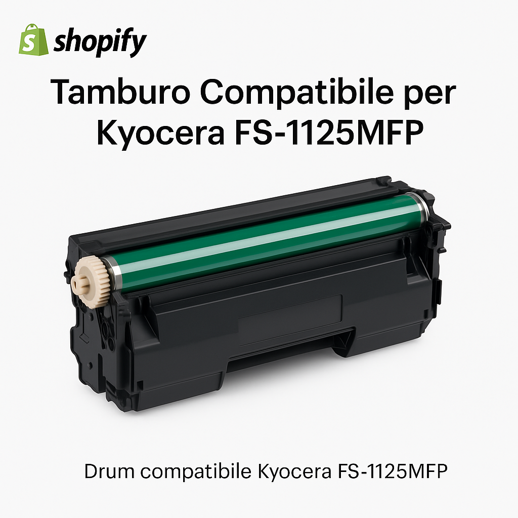 Tamburo Compatibile per Kyocera FS-1125MFP – Alta Resa, Prezzo Vantaggioso
