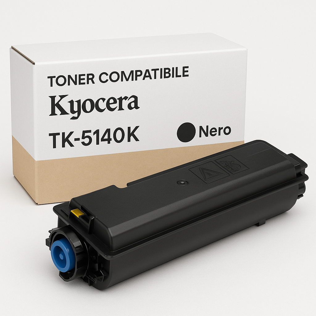 Toner compatibile nero Kyocera TK-5140K per stampante ECOSYS