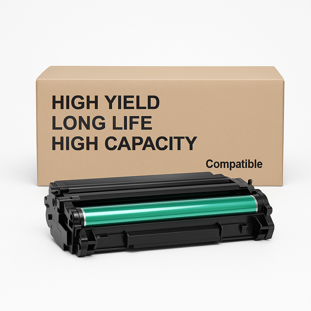 Unità tamburo compatibile con resa fino a 100.000 pagine e confezione “High Yield – Long Life – High Capacity”