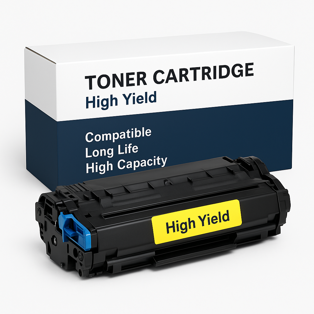 Toner compatibile ad alta resa con confezione "High Yield – Long Life – High Capacity"