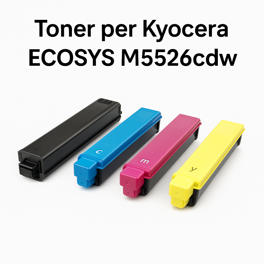 Toner per stampante Kyocera ECOSYS M5526cdw