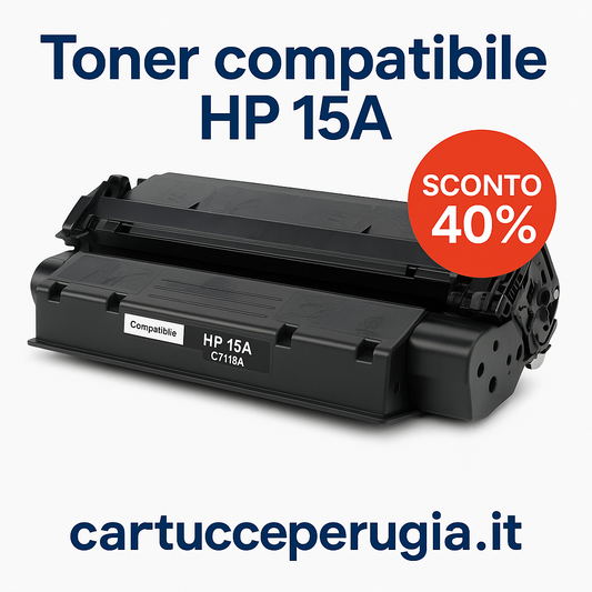 Toner compatibile HP 15A C7115A per LaserJet 1000 / 1200 / 1220