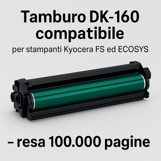 Tamburo DK-160 compatibile per stampanti Kyocera FS ed ECOSYS

