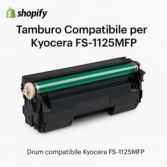Tamburo Compatibile per Kyocera FS-1125MFP – Alta Resa, Prezzo Vantaggioso